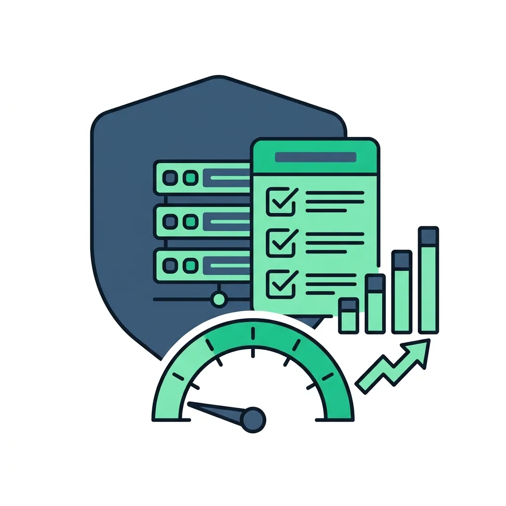 Website Maintenance & Support Illustration