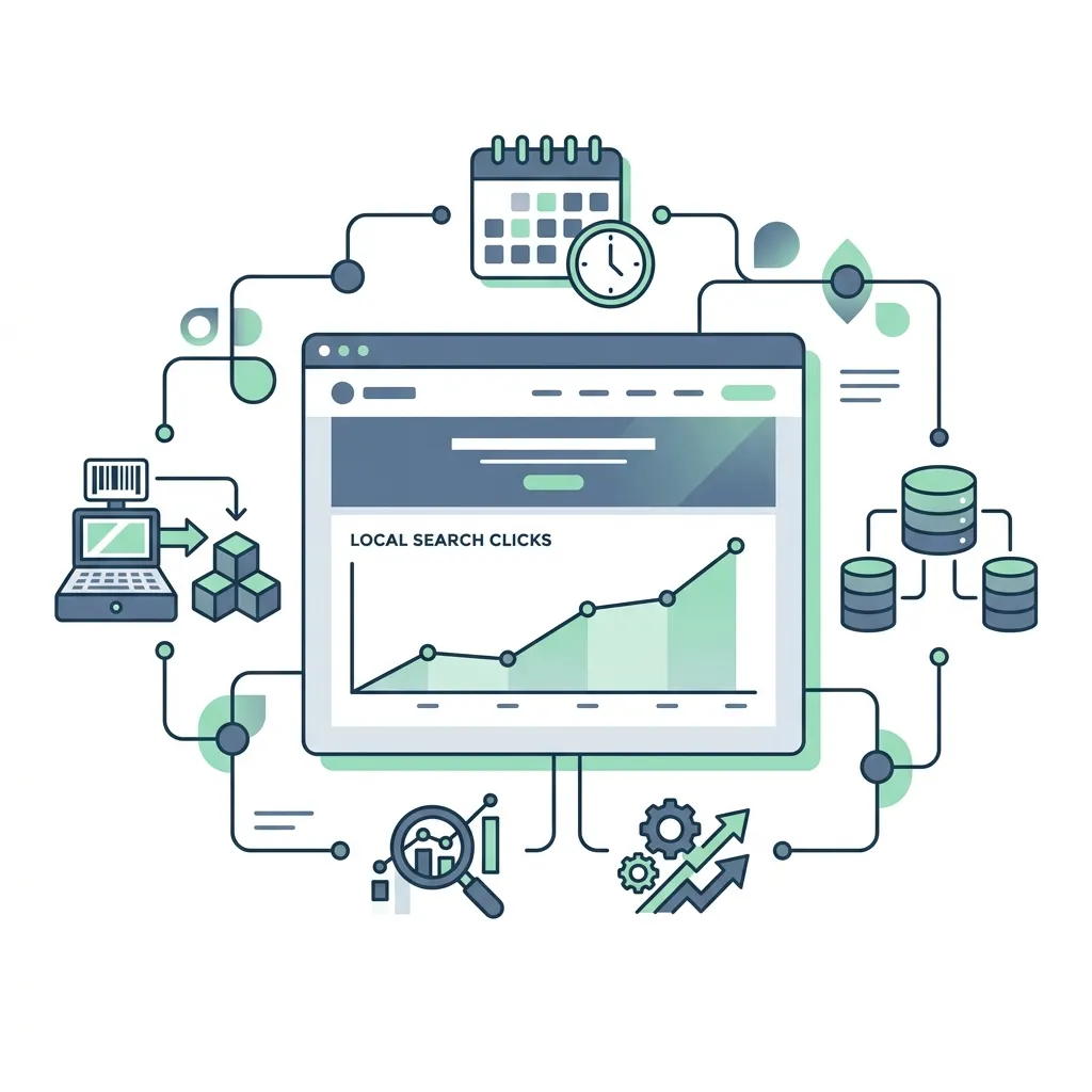 Web Design & SEO Illustration