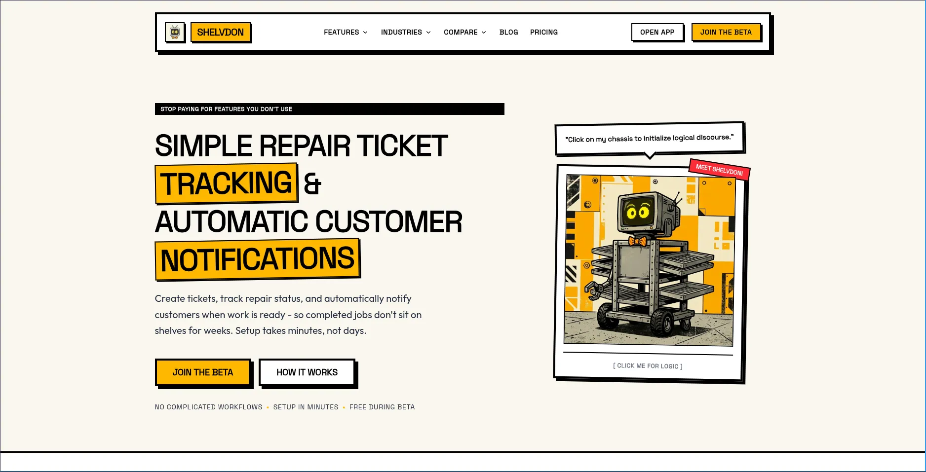 Shelvdon B2B SaaS Website Mockup